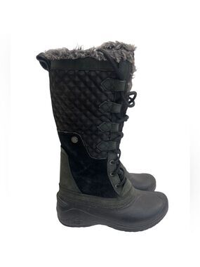 The North Face Faux Fur Lined Knee High Lace Up PrimaLoft Winter Boots Winter
